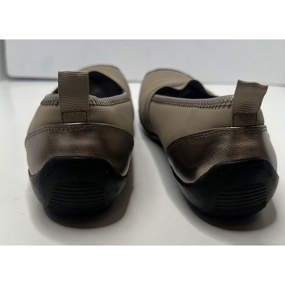 ROS HOMERSSON “CAROL” SLIP ON EXCELLENT PREOWNED BEIGE PEWTER MAXIMUM COMFORT - Picture 9 of 12